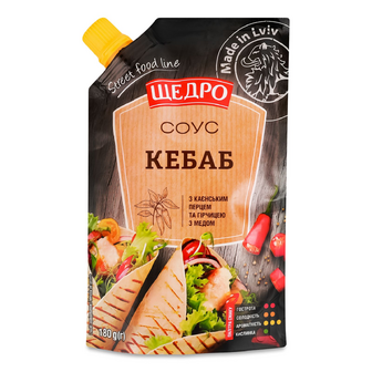 Соус Щедро Кебаб, 180г