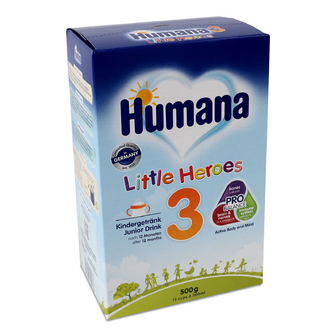 Суміш Humana 3 Little Heroes суха молочна, 500г