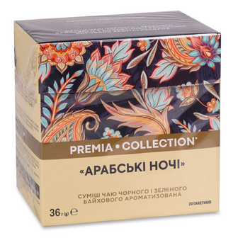 Суміш чаю «Премія»® Арабські ночі в пірамідках, 20*1.8г