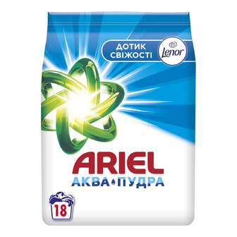 Пральний порошок Ariel Аква-Пудра Touch of Lenor, 2.7кг