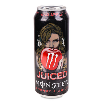Напій енергетичний Monster Energy Bad Apple безалкогольний з/б, 0.5л