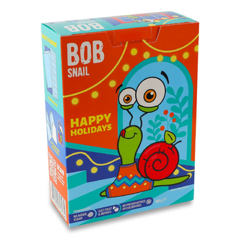 Набір продукції Bob Snail Різдвяний бокс з іграшкою та стікером, 140г