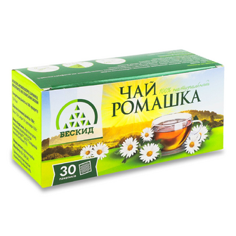 Чай трав'яний «Бескид» «Ромашка», 30*1г