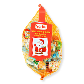 Цукерки Sorini Сіточка новорічна праліне, 100г
