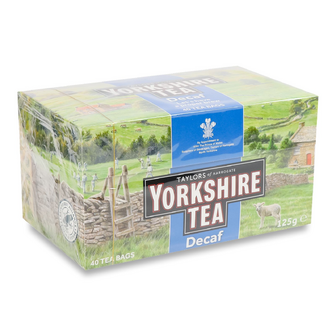 Чай чорний Yorkshire Tea без кофеїну, 125г