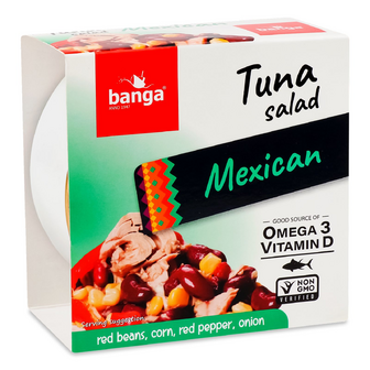 Салат Banga з тунцем мексиканський, 180г