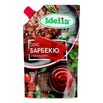 Соус Idelia Барбекю з прянощами, 200г