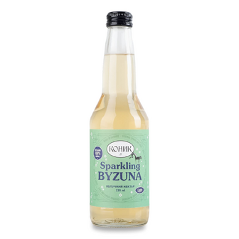 Нектар Лавка Традицій Коник Sparkling byzuna яблуко газований, 0.33л