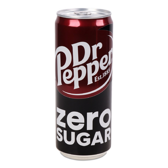 Напій Dr.Pepper Зеро безалкогольний газований з/б, 0.33л