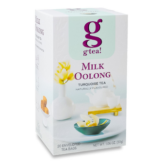 Чай бірюзовий G'tea! Молочний оолонг, 20*1.5г