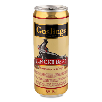 Напій Gosling's Ginger Beer безалкогольний газований з/б, 0.33л