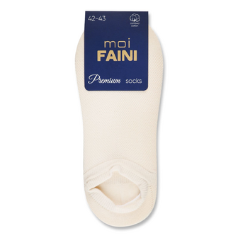 Шкарпетки чоловічі moi Faini 113022А молочні р.42-43, 1 пара