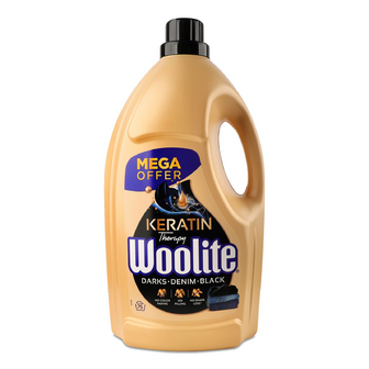 Засіб для прання Woolite для чорних та джинсових тканин, 4.5л