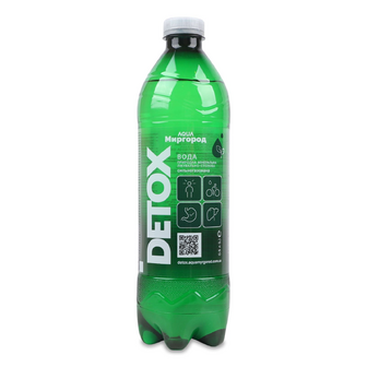 Вода мінеральна Aqua Миргород Detox сильногазована, 0.5л