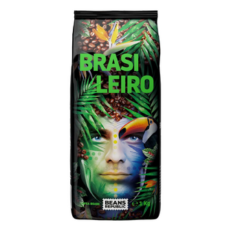 Кава зернова Beans Republic Brasileiro смажена, 1кг