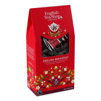 Чай чорний English Tea Shop English Breakfast, картон, 15*3г