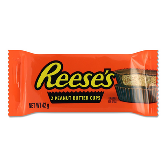 Цукерки Reese's з арахісовою пастою шоколадні 2 шт., 42г