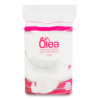 Диски ватні Olea косметичні овальні, 40шт