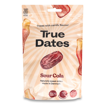 Фініки True Dates Sour Cola сушені зі смаком коли, 100г