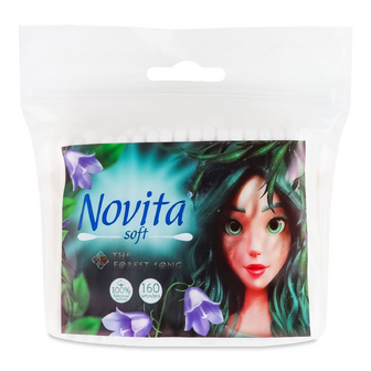 Палички ватні Novita The forest song Soft п/е, 160шт