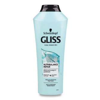 Шампунь Gliss Nutribalance Repair, 360мл
