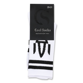 Шкарпетки чоловічі Cool Socks «ІДИ» білі р.29-31, 1 пара