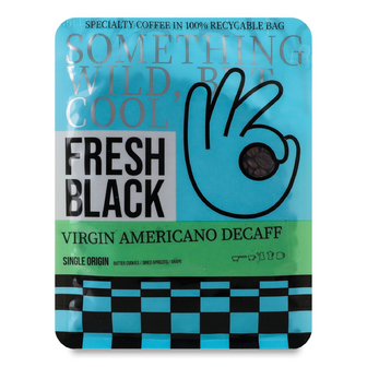 Кава зернова Fresh Black Virgin Americano декофеїнова, 200г