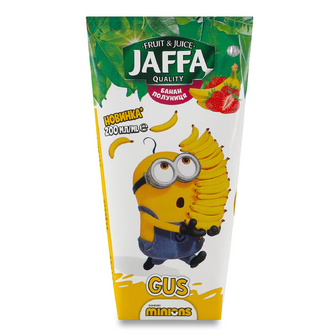 Нектар Jaffa Банан полуниця стерилізований т/п, 0.2л