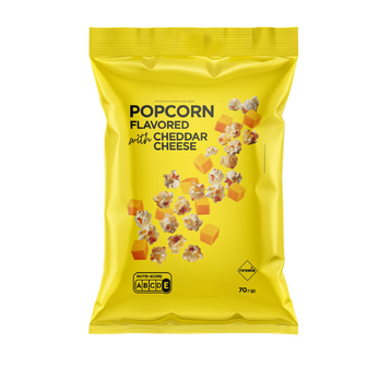 Попкорн «Премія»® зі смаком сиру чедер, 70г