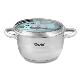 Каструля Gusto Nuovo Matte 18 см 2,4 л GT-1501-18, шт