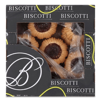 Печиво Biscotti Шарлотка фруктова здобна пісочно-відсадна, 0.305кг