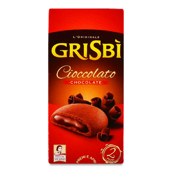 Печиво Grisbi з шоколадним кремом, 30г