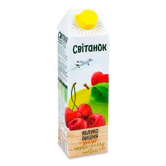 Нектар «Світанок» яблуко-вишня, 0.95л