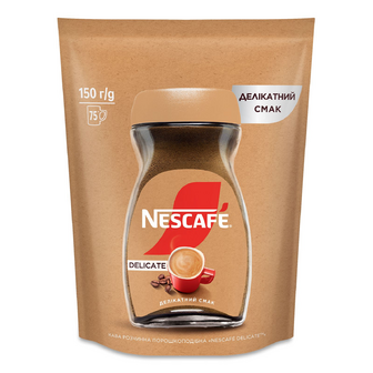 Кава розчинна Nescafe Delicate порошкоподібна д/п, 150г
