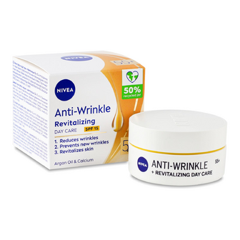 Крем для обличчя Nivea Anti-Wrinkle 55+ денний, 50мл