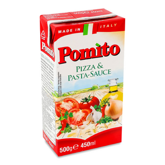 Соус Pomi томатний для піци та пасти, 500г