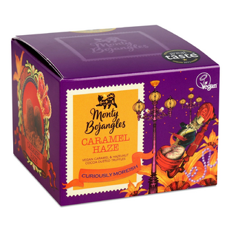Цукерки Monty Bojangles трюфелі веган з фундуком, 100г