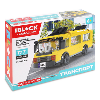 Конструктор iBlock Транспорт 179 деталей PL-921-438, шт