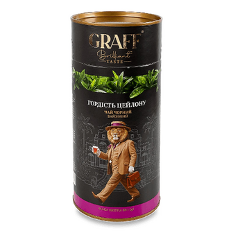 Чай чорний Graff Гордість Цейлону, 80г