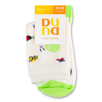 Шкарпетки дитячі Duna 4079 молочні р.20-22, 1 пара