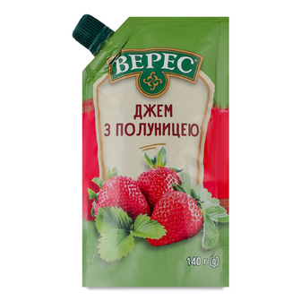 Джем Верес з полуницею д/п, 140г