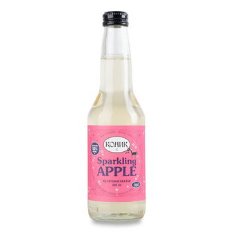 Нектар Лавка Традицій Коник Sparkling apple яблучний газований, 0.33л