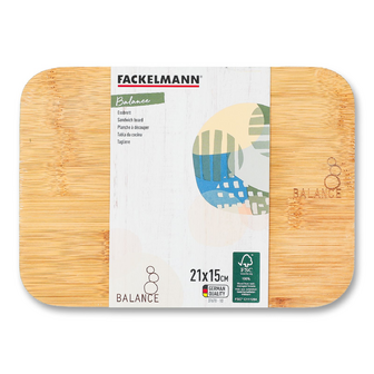 Дошка кухонна Fackelmann Elemental бамбук 21х15 см 37670, шт