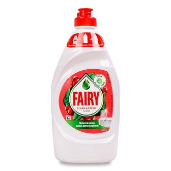 Засіб для миття посуду Fairy Clean&Fresh Гранат, 450мл