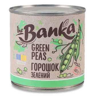 Горошок The Banka зелений, 420г