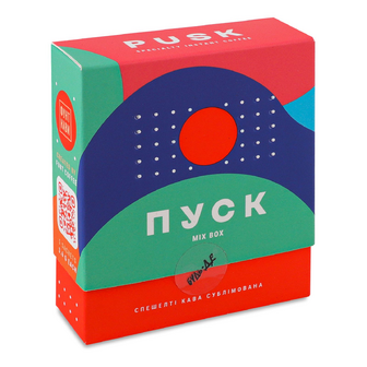 Кава розчинна Пуск Mix box сублімована, 5*3.6г