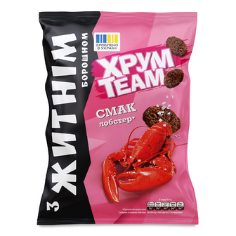 Сухарики ХрумTeam смак лобстера, 55г