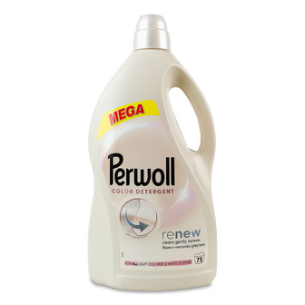 Засіб для прання Perwoll Renew для світлих та білих речей, 3.75л