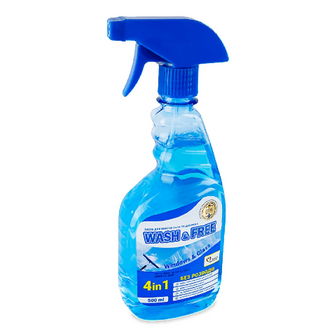 Засіб для миття скла та дзеркал Wash&Free, 500мл