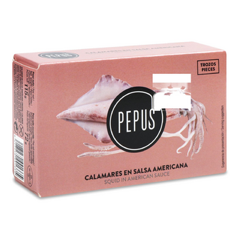 Кальмар Pepus в американському соусі, 115г